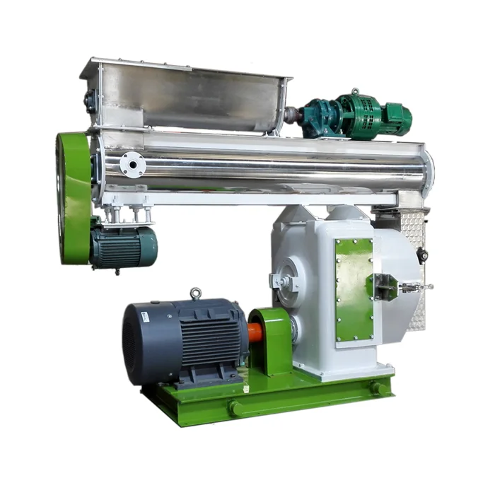 Pellet Mill Machine 5 Ton Per Hour / CE Certification Stainless Steel Ring Die Animal Food Pellet Mill