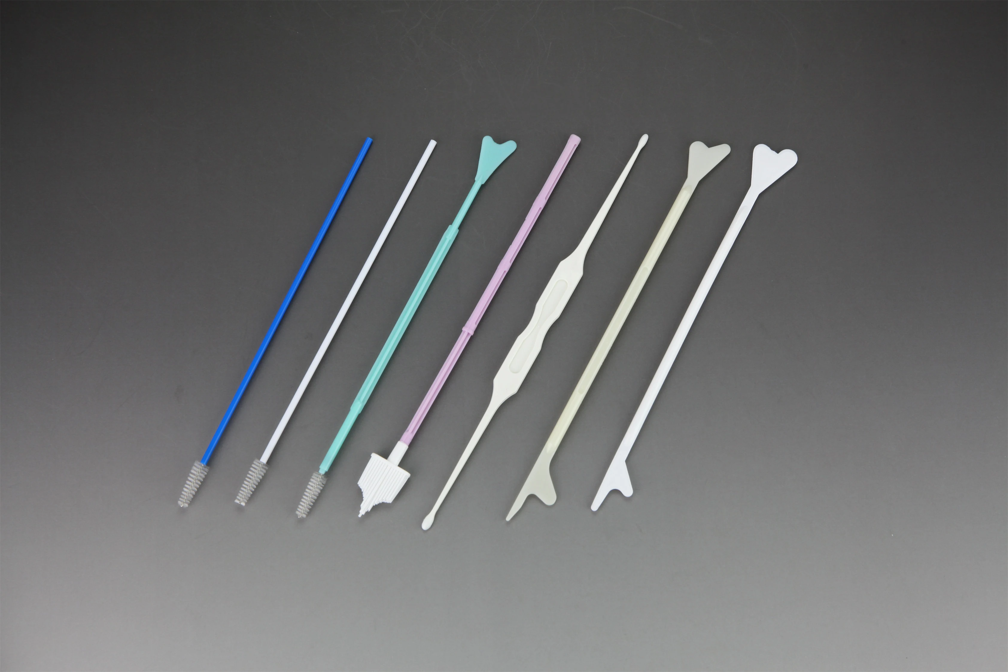 Disposable cheap cervical spoon for gynecologic examination plastic spoon