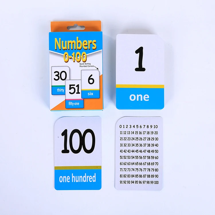 Hot Sale Wholesale Flash Playing Cards Toys Kids Numbers Colors Shapes Alphabet Memory Flash Cards For Kids Educational