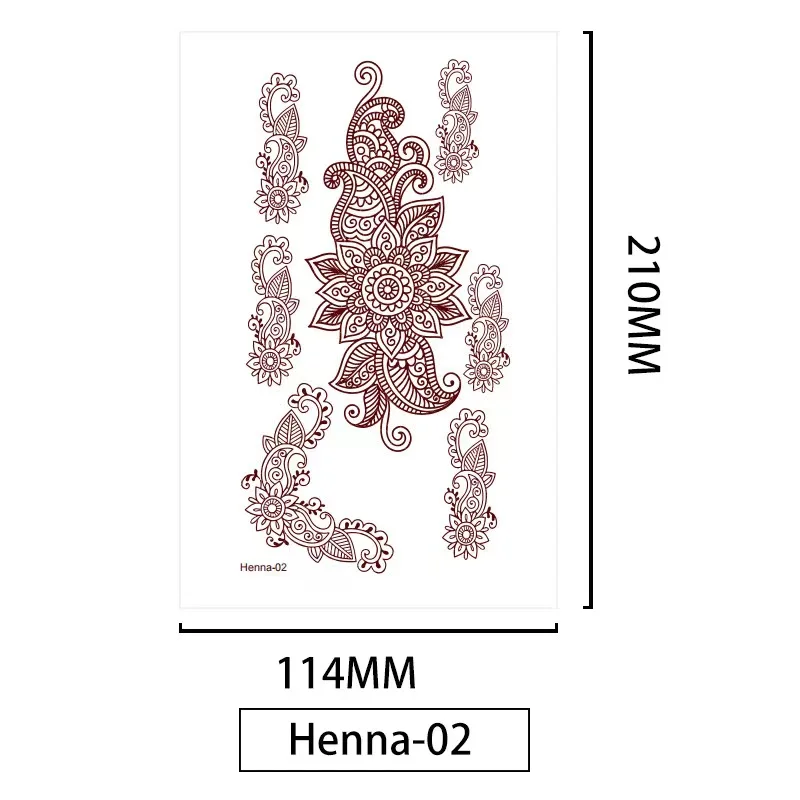 Environmental friendly Top Sell High-quality Long Lasting Water Transfer Professional Popular Tattoo Sticker