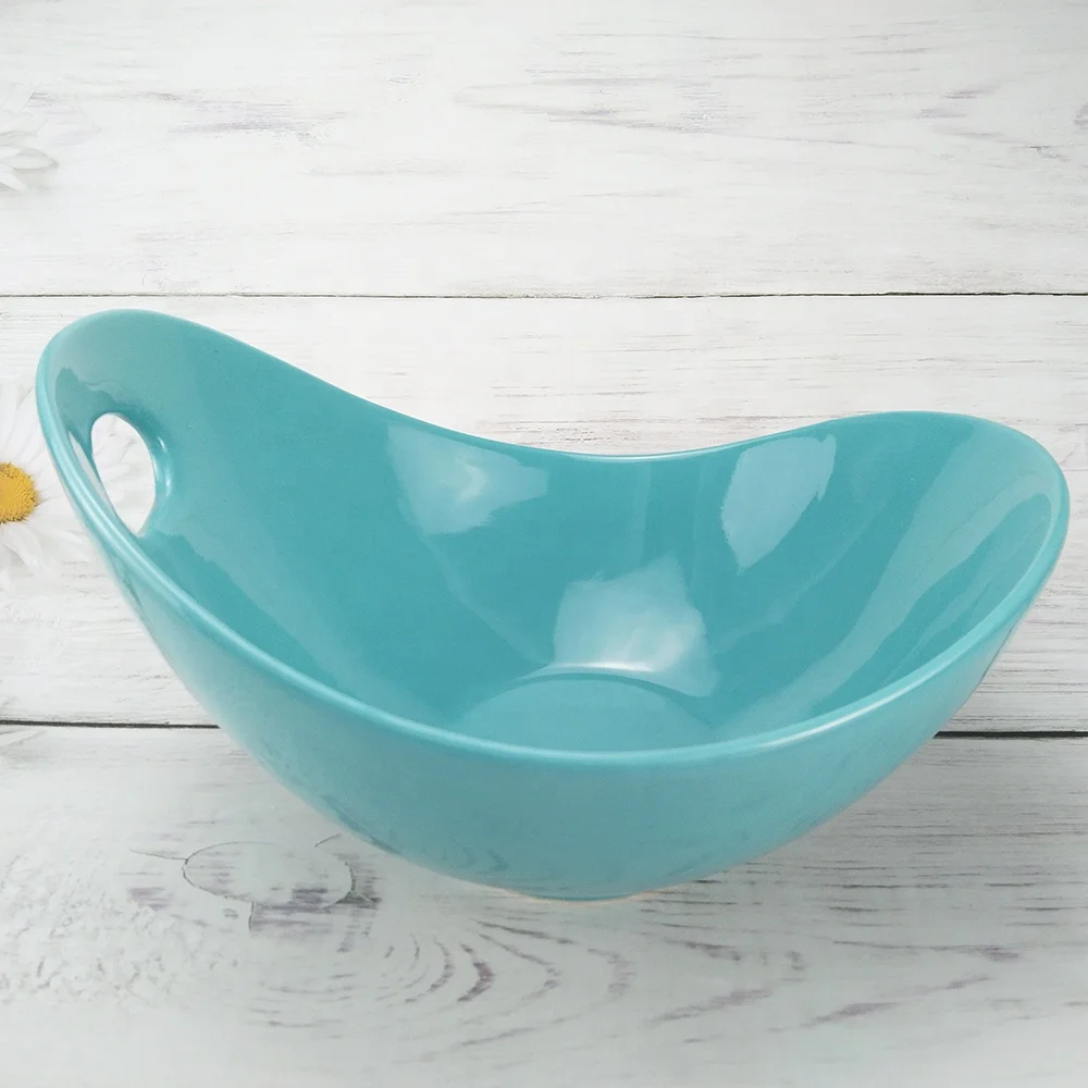 Eco Friendly Large Soup Salad Dessert Ceramic Berry Guacamole Dipping Bowl Nordic Sauce Bowls
