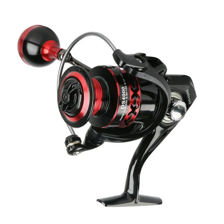 
 ZFN De Pesca Spinning fishing  reel Metal Wheel Sea Bamboo Fishing Reel  