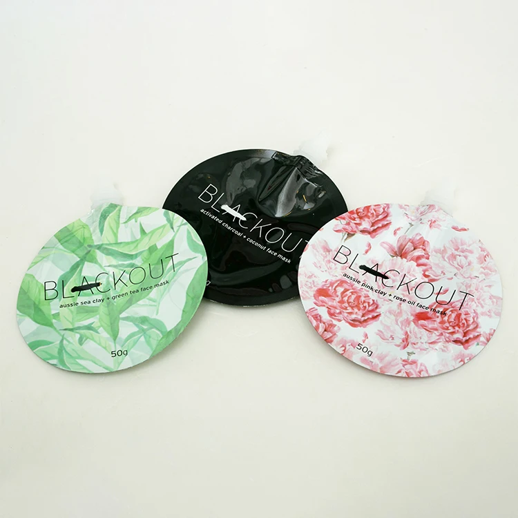 Пластиковый Напиток косметический упаковывая мешок с упаковкой Spout