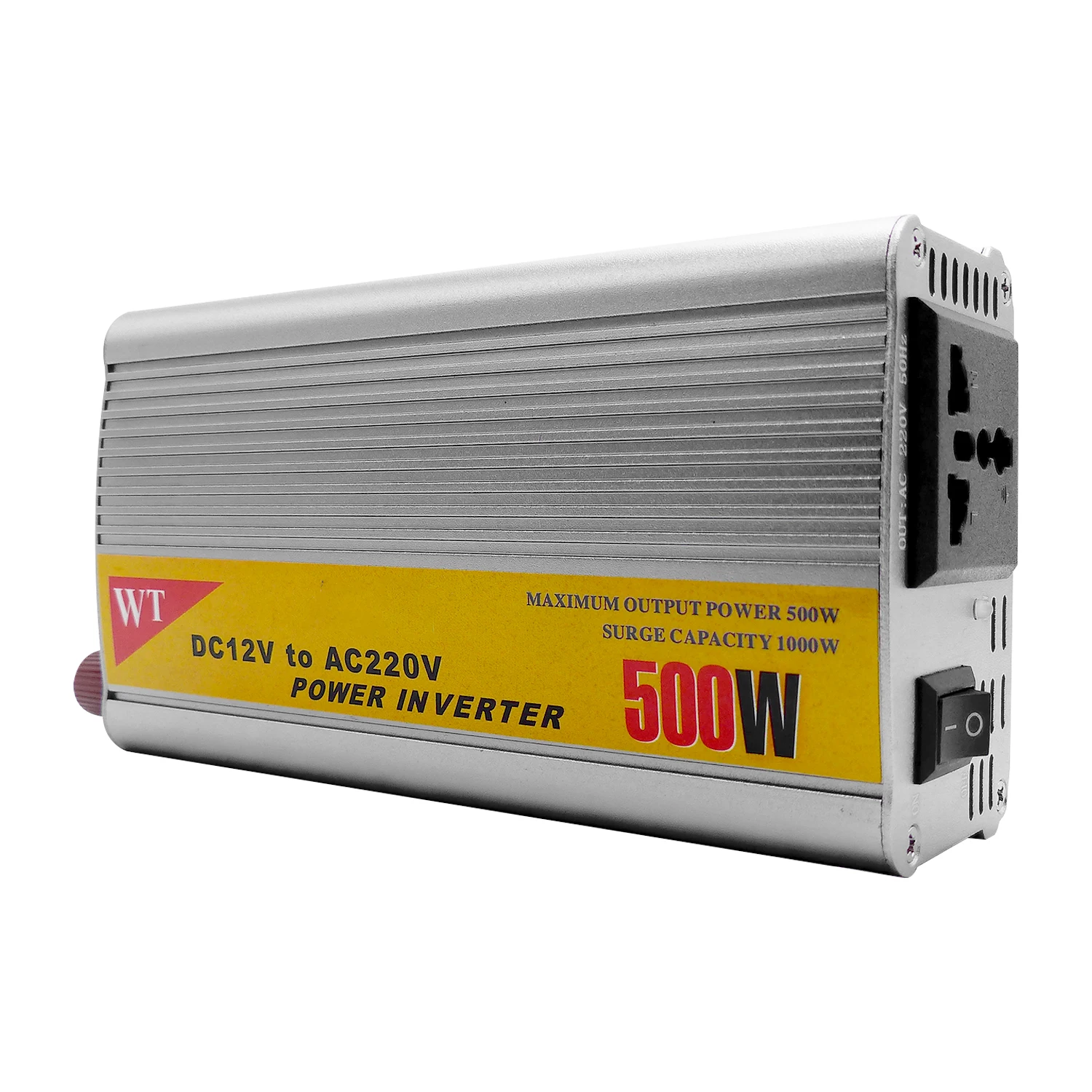 GCSOAR Intelligent 12V 24V DC to 110V 220V AC Converter 500W Modified Sine Wave Solar Power Car Inverter With CE
