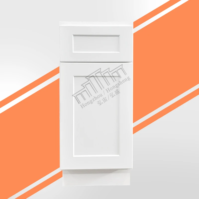 USA Remodeling Kitchen Cabinets Free Shipping B09-B21 White Wooden Cabinets Upgrading Kitchen Cabinets For Home Renovation