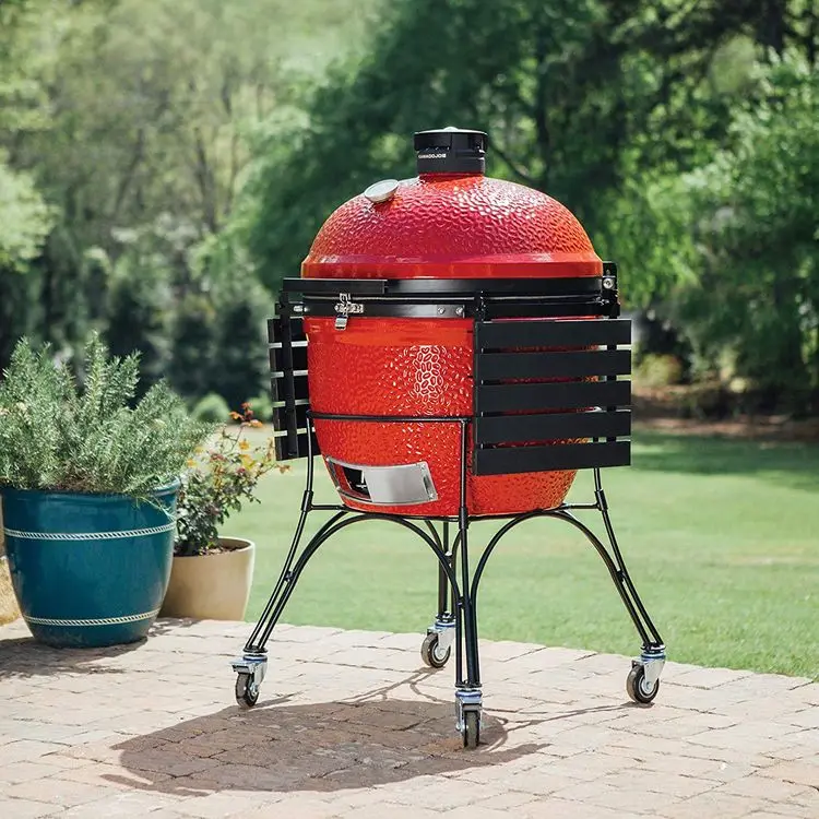 
 Уличные портативные керамические грили Kamado для барбекю с древесным углем  