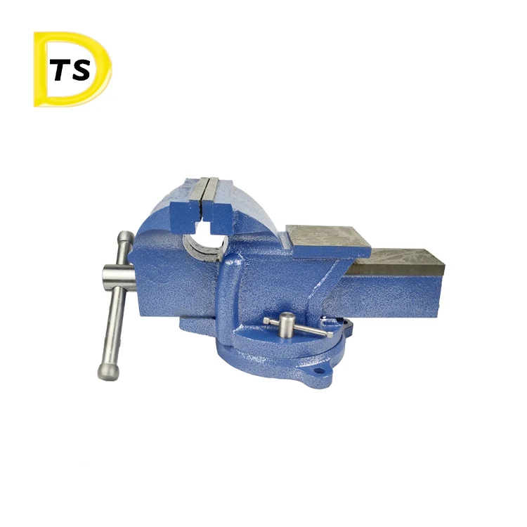 High Quality Ductile Iron Multi-purpose Bench Vise with Jaw and Swivel Base Secure Grip