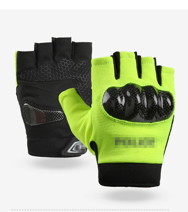 Wholesale Men and Women Sports Reflective exercise breathable outdoor Half-finger Fitness Cycling Non-slip Gym Gloves