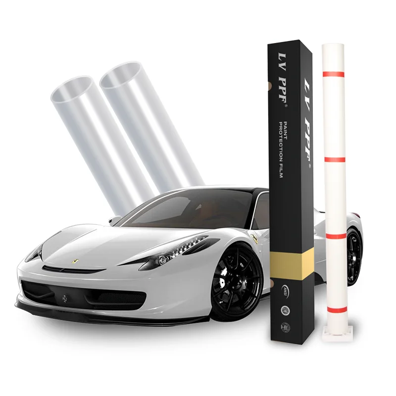 PPF TPU 6 Mil Matte 1.52*15M Paint Protection Film PPF Black Anti Yellowing Scratch Resistant PPF Photochromic Black