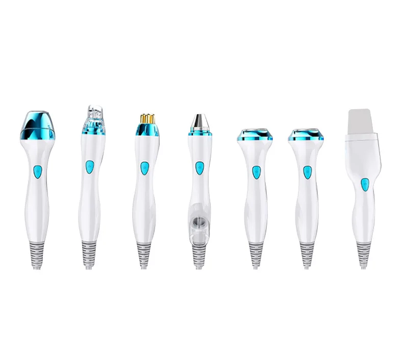 7-in-1 Skin Refining and Beauty Machine H2O2 Water Oxygen Facial Aqua Spray Cleaning Facial Skin Analyzer