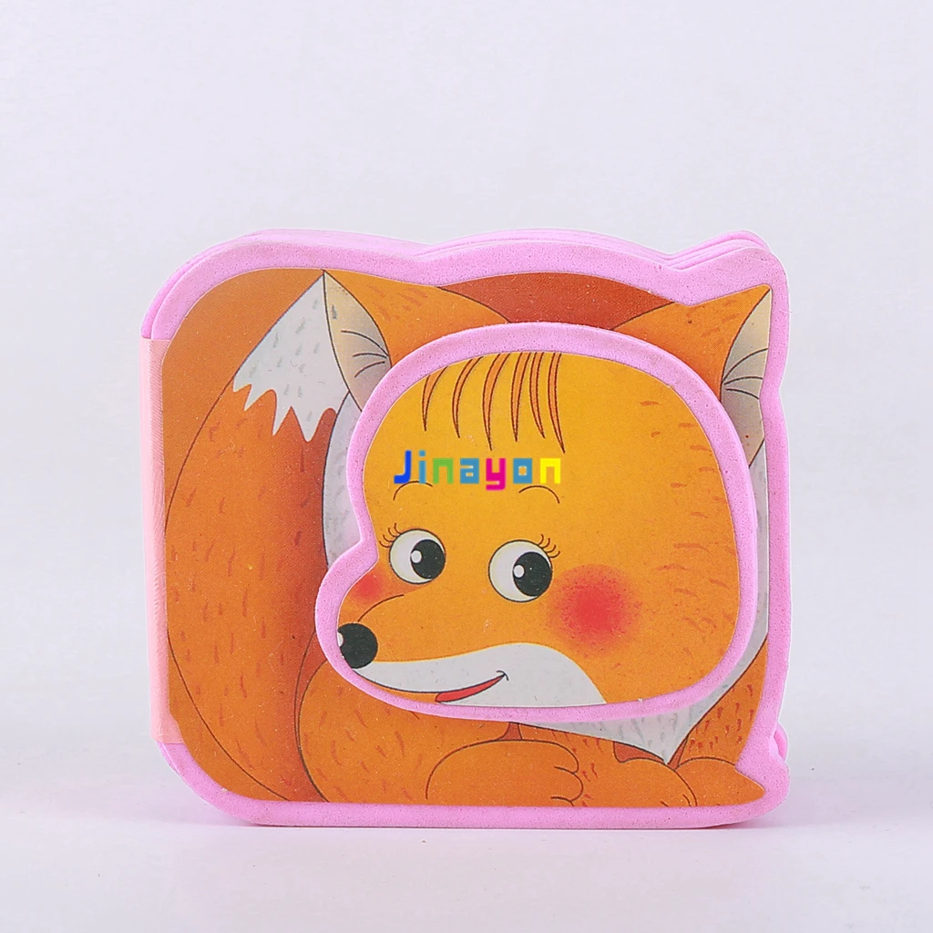 Custom Animal Theme EVA Story Book Children Pocket Story Book Durable