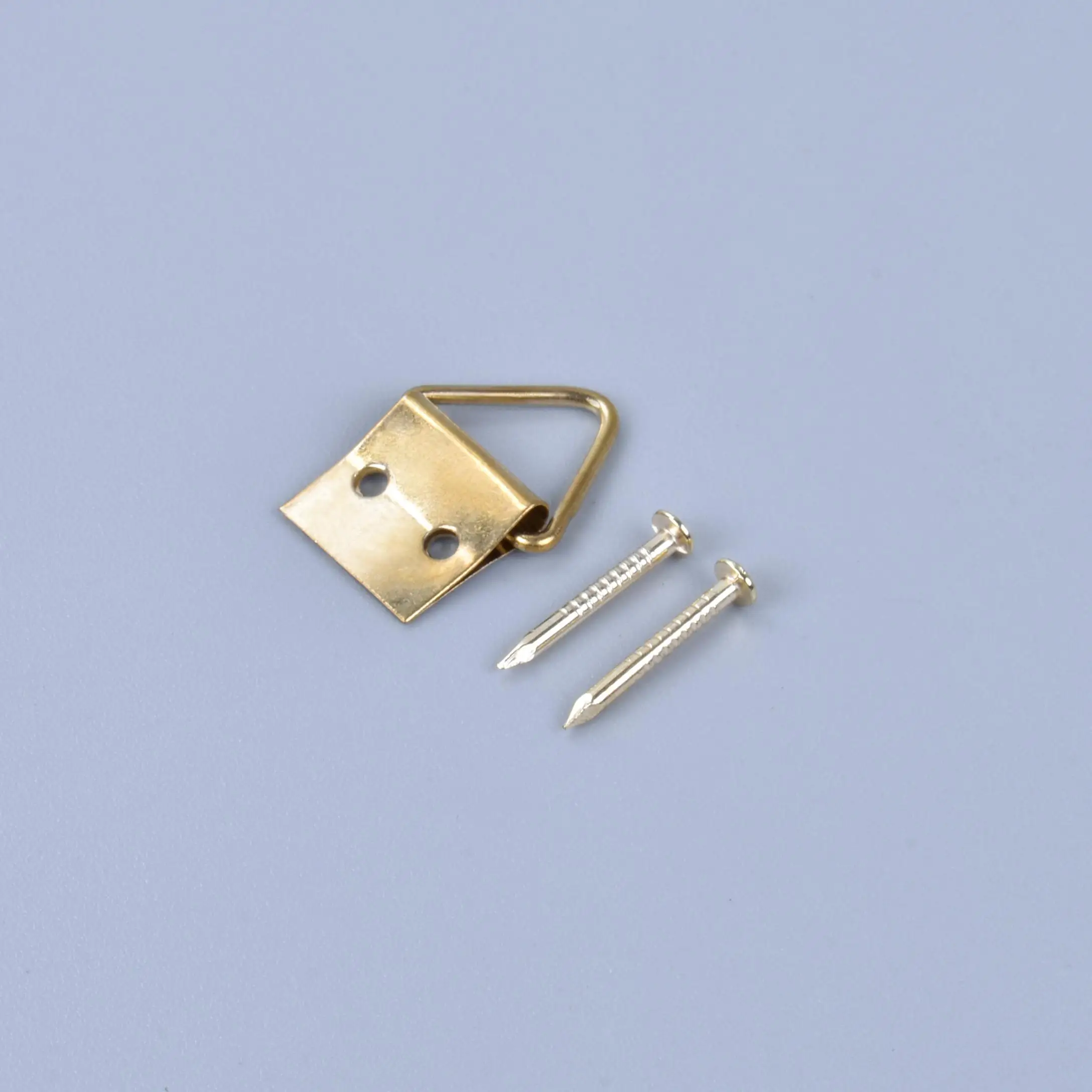 DREIEINS 24 Pieces Brass D Ring Snap Hook Hanger