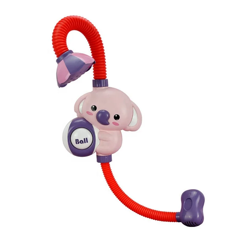 Hot Sale Electronic Water Fountain Rotating Animal Shaped Baby Bath Spray Sprinkler Bathroom Toy