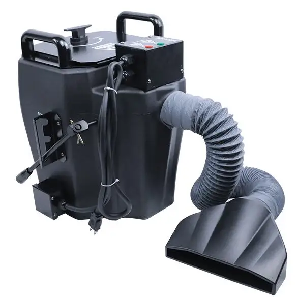 Stage effect low lying smoke fog 6000W dry ice blasting making machine for wedding party festival club