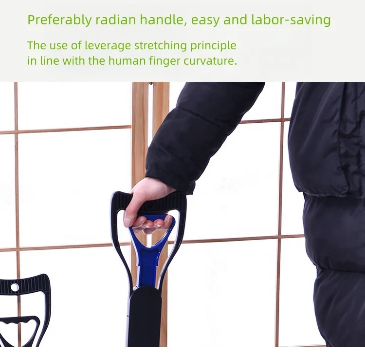 MMG Outdoor Portable Foldable Pooper for Dogs with Poop Bag Dispenser  Hot Selling Long Handle Potty Dog Poop Scooper