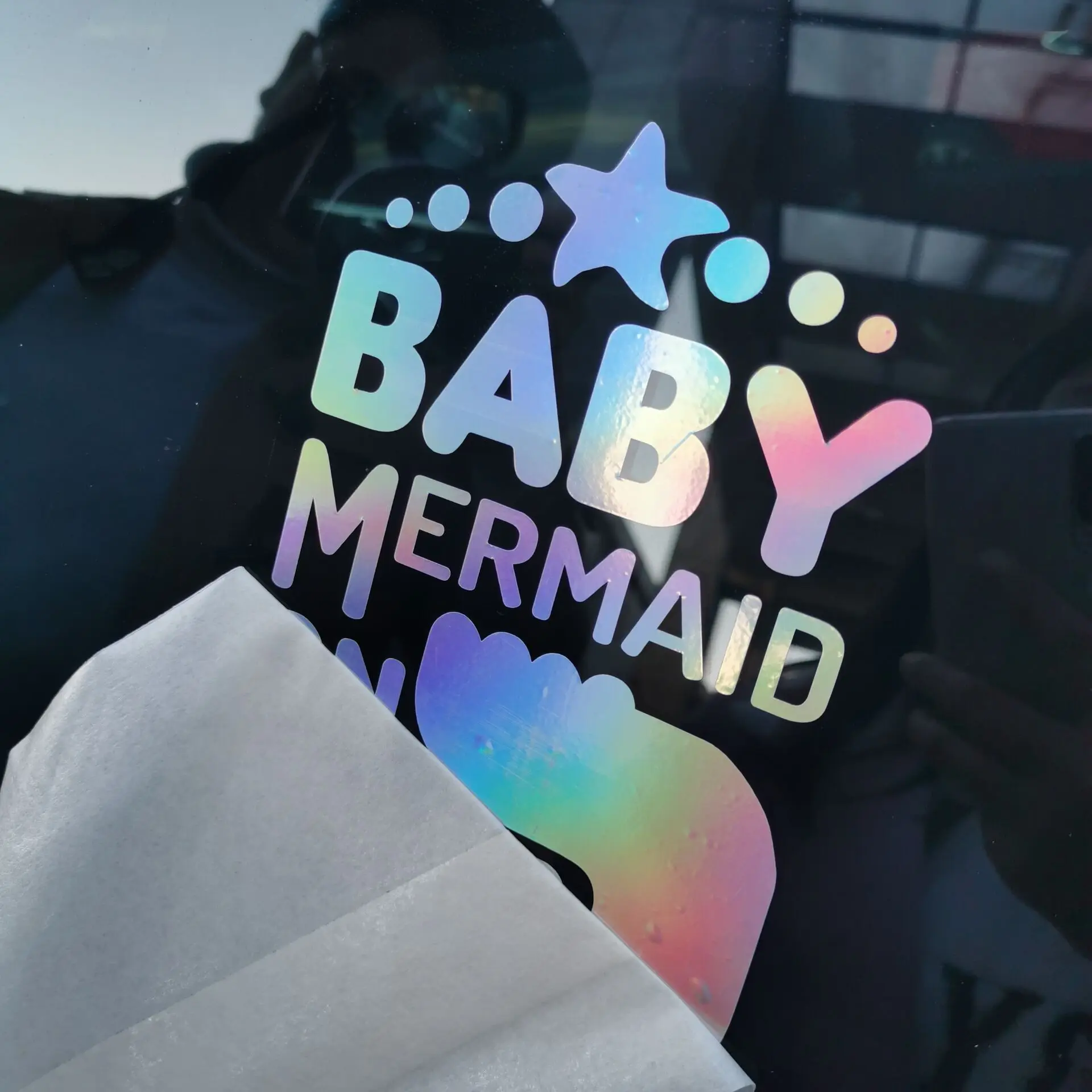 ПВХ/виниловые пользовательские наклейки, УФ-защищенные водонепроницаемые переводные наклейки, автомобильные наклейки