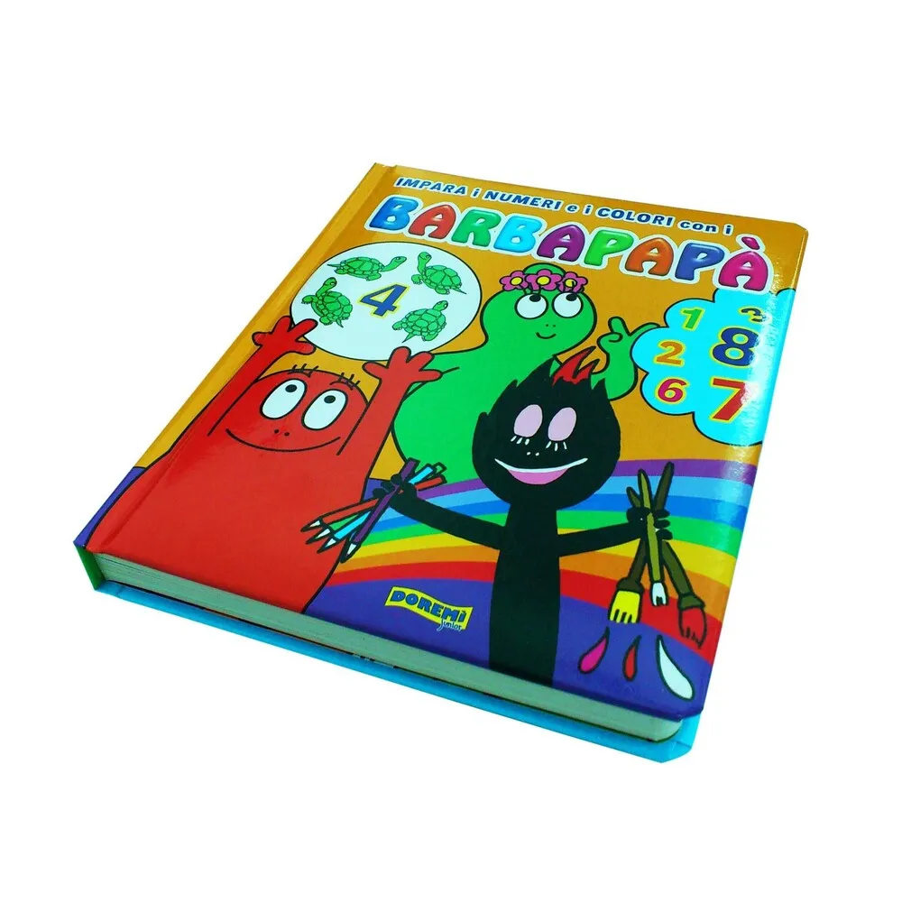 Custom Size 3D Pop-Up Learning Hardcover Board Book for Children Printed in A4 Offset Made from Art & Coated Paper