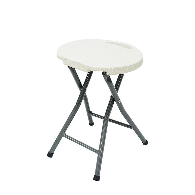 Portable Comfort Wedding Molded Furniture Foldable Cheap Patio Small Retractable Mini Plastic Folding Stool