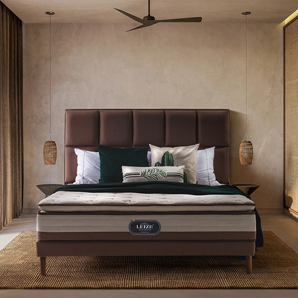 Euro Top Hybrid King size Gel Memory Foam Pocket Spring bed Mattress in a Box