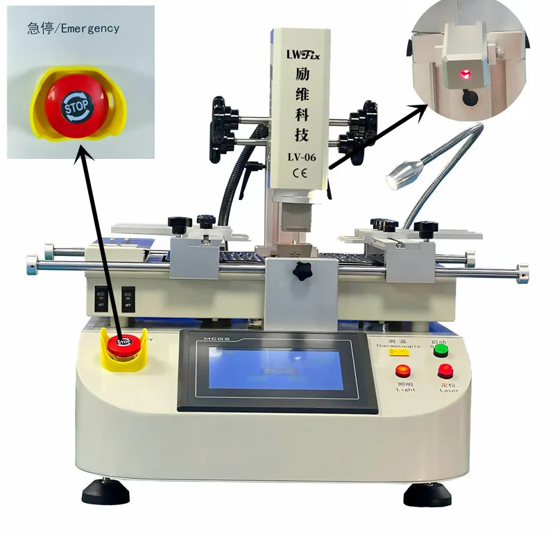 LV-06 Hot sale bga rework station with optical alignment bga rework bga rework station