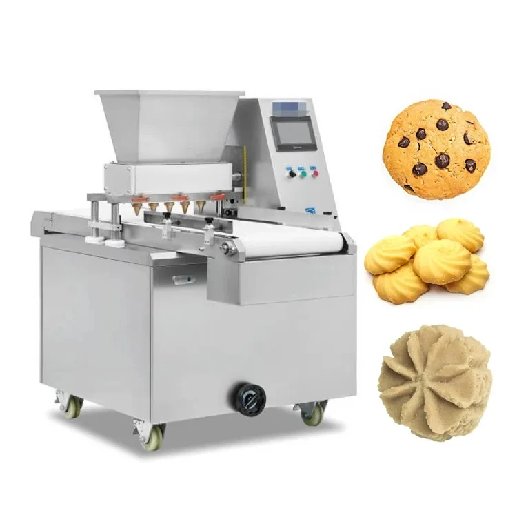 Small Commercial Automatic Multi Drop Chocolate Chip Machine Making Cookie