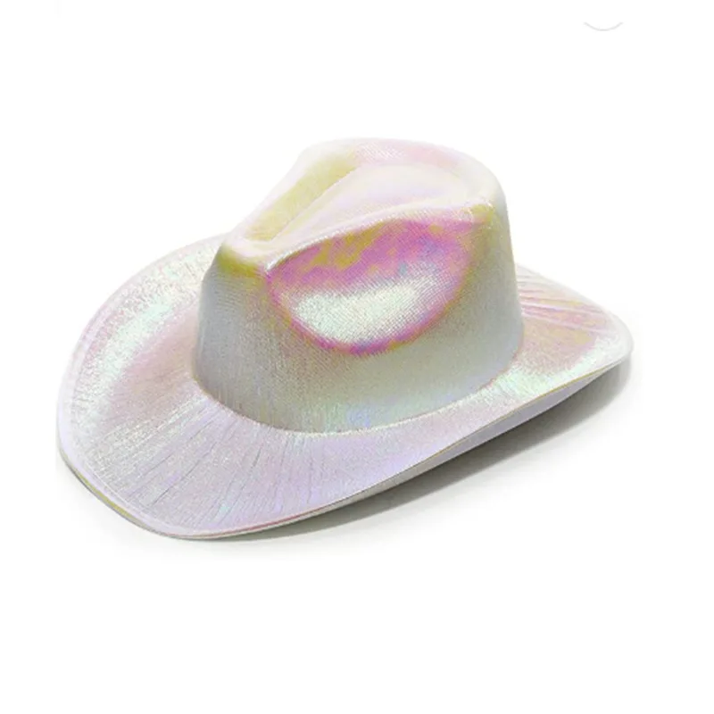 New Design Cowboy Hat Pink Cowboy Hat Festive Hats Cowgirl Party Caps For Christmas And Halloween Activity