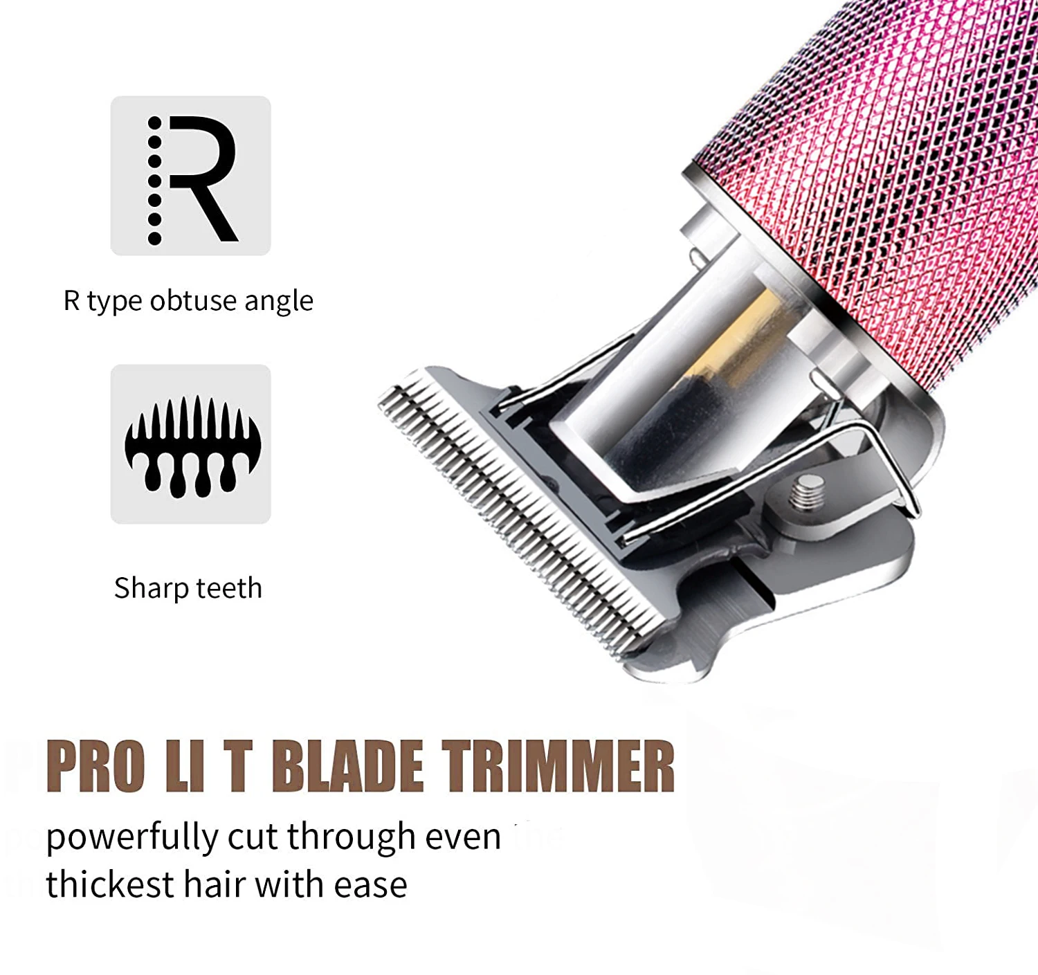 PRITECH Professional OEM Cordless Rechargeable Electric Hair Trimmer Clipper