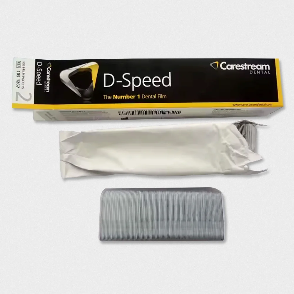 Dental Kodak интраоральный D-Speed 100 рентгеновские пленки Carestream DF-58 взрослого размера 2 PD