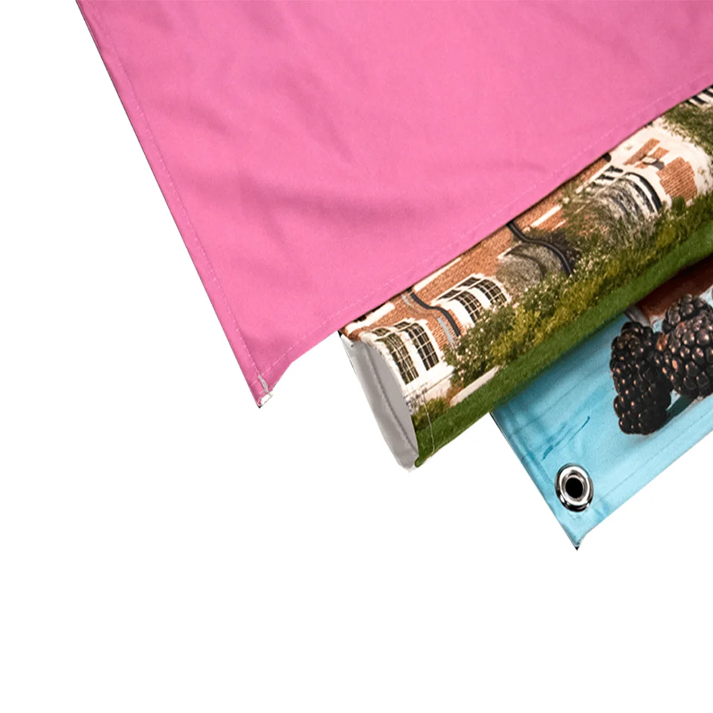 Fire resistant tarposcreen polyester plastic epoxy sheet mesh for banners