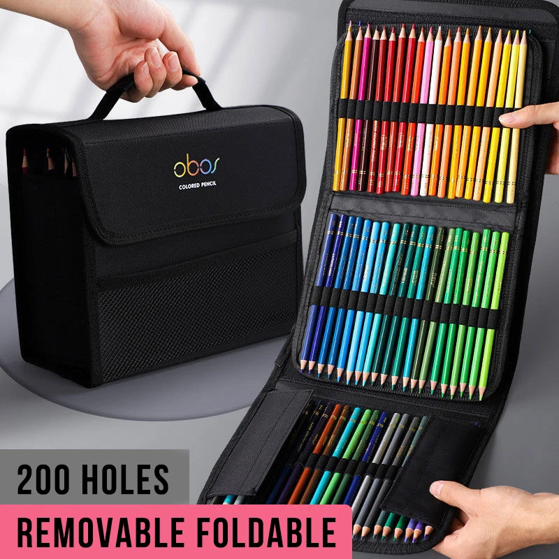 customized pencil set bag professional art painting pencil graphite pencil set bag