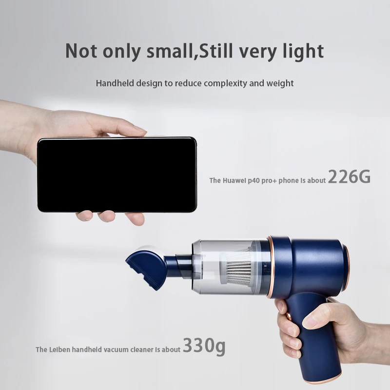 Wireless car Vacuum cleaner Handheld mini household vacuum inflatable large suction portable pet hair suction