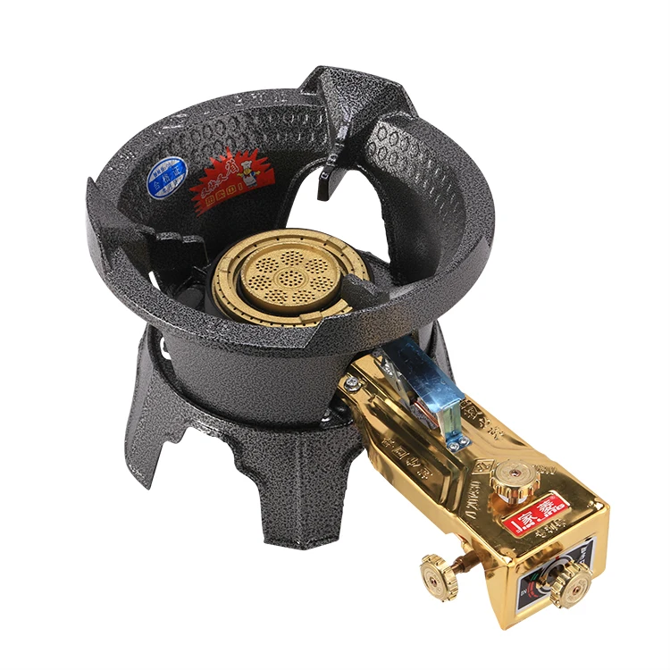 Лидер продаж 2021, газовая плита для кемпинга, коммерческая чугунная газовая плита высокого давления, горелка, плита