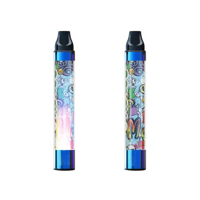 
Colorful Flash LED Custom Logo Electronic Cigarette 1000 Puffs E-cigarette Vaporizer Cartridge Luminous Vape pen 