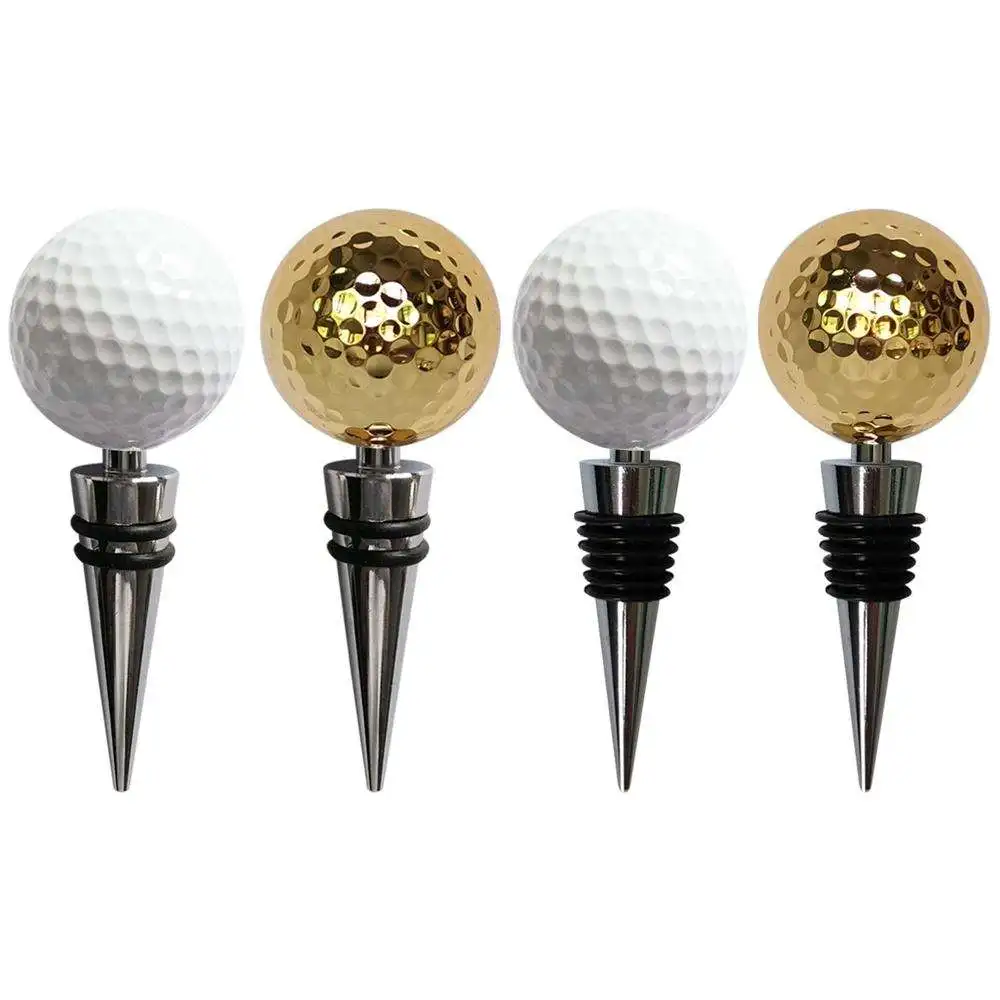 Champagne Red Wine Drink Stoppers Bottle Stopper Metal Custom Vacuum Wine Stopper