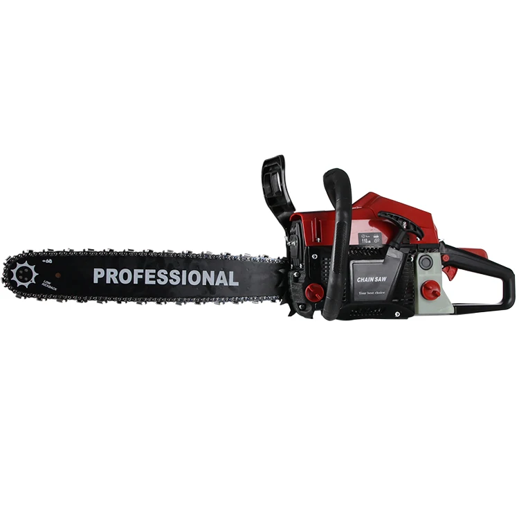 
52CC 2.4kw/8500rpm Cheap Price Wholesale High Quality Buy Gasoline Chain Saw 