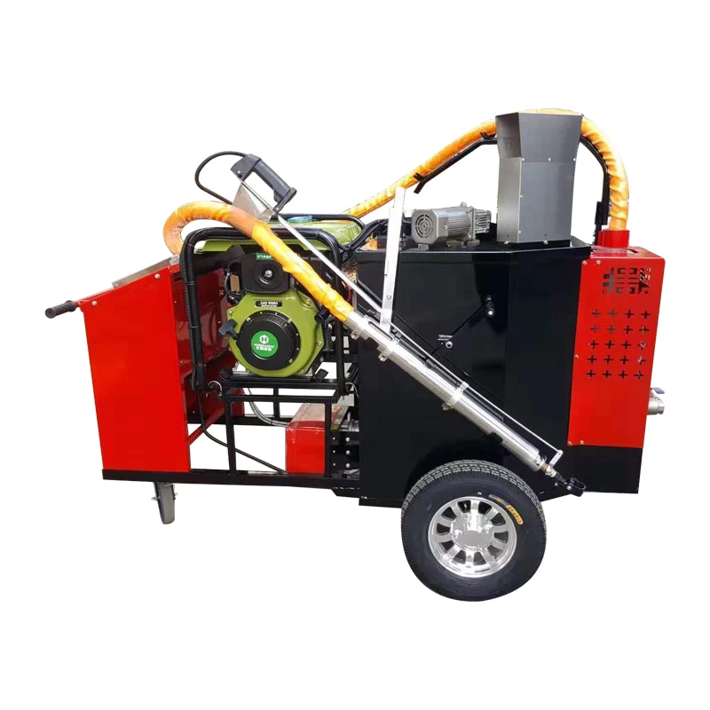 Hand-push Pavement Asphalt Seam Filling Device Hydraulic Asphalt Caulking Machine 100L