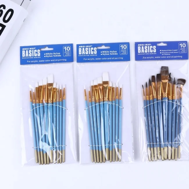 Oil paint brush student exercise art brush