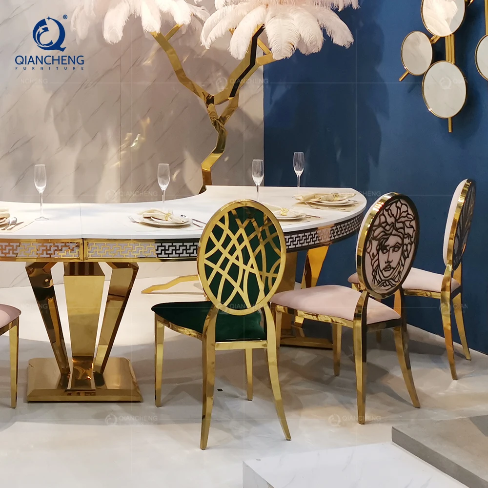 half round new wedding table