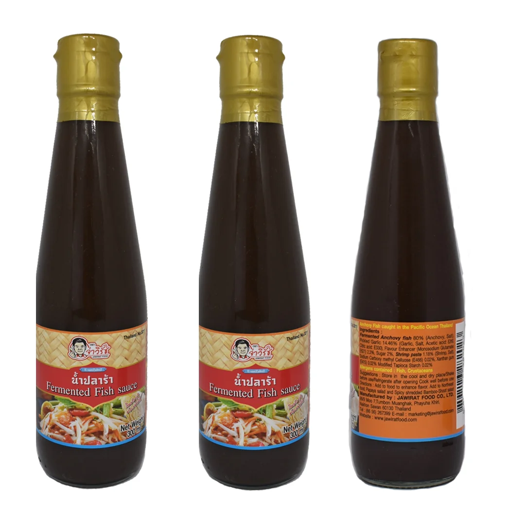 The JawiratFood with The Best E-san Zabx2 Fermented Fish Sauce  the Premium Product Made in Thailand