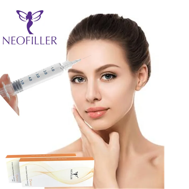 2ml Injectable Dermal Facial Filling Cheek Augmenation Hyaluronic Acid Dermal Filler