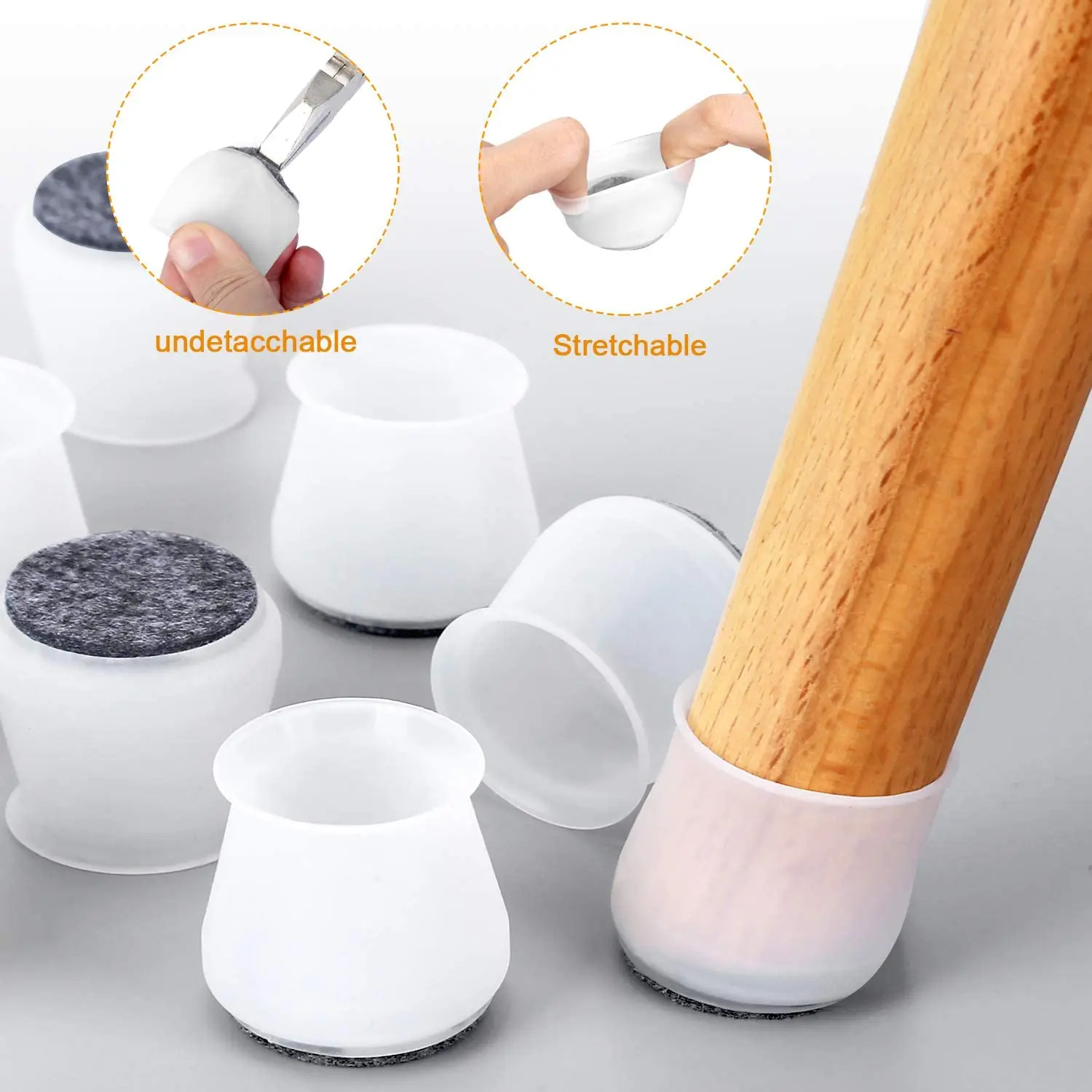 Silicone Chair Cap Table Silicone Chair For Furniture Leg Floor Protectors Chair Leg Cap