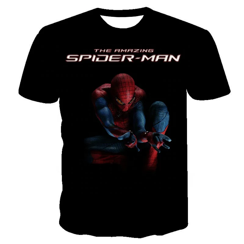 Fashion New Custom 3D Printed Spiderman T Shirt