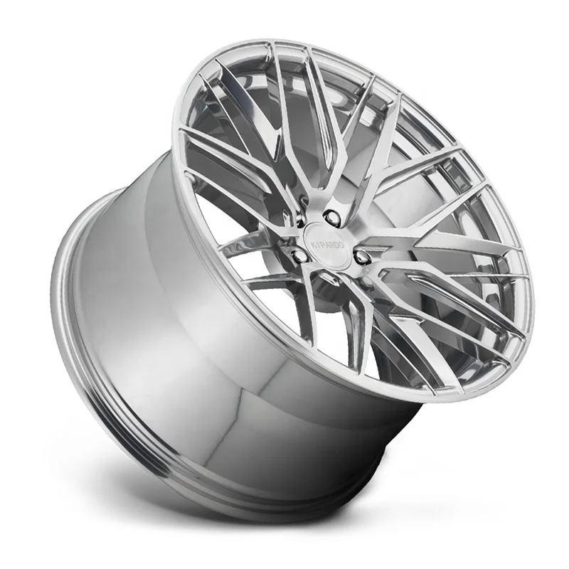 Полностью изготовленные алюминиевые моноблоки 6061-T6 с диагональю от 17 до 22 дюймов, кованые вогнутые колесные диски с JWL VIA