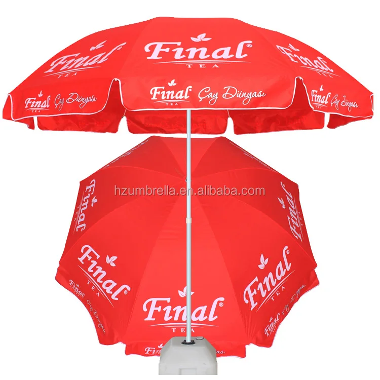 40 inch Custom Design Beach Umbrella Parasol with PVV fabric, Africa market umbrella