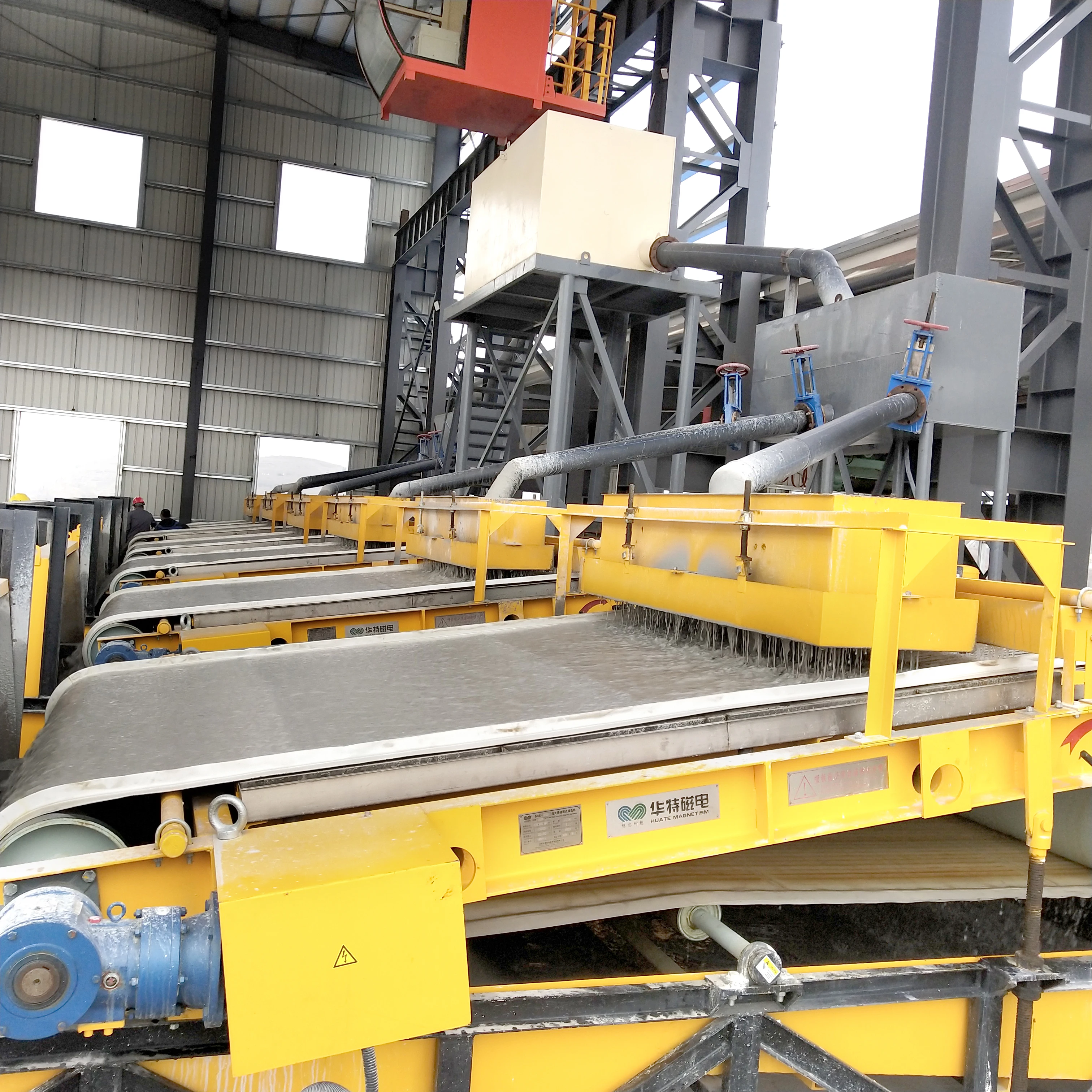 SGB Wet Belt Strongly Magnetic Separator for Quartz sand
