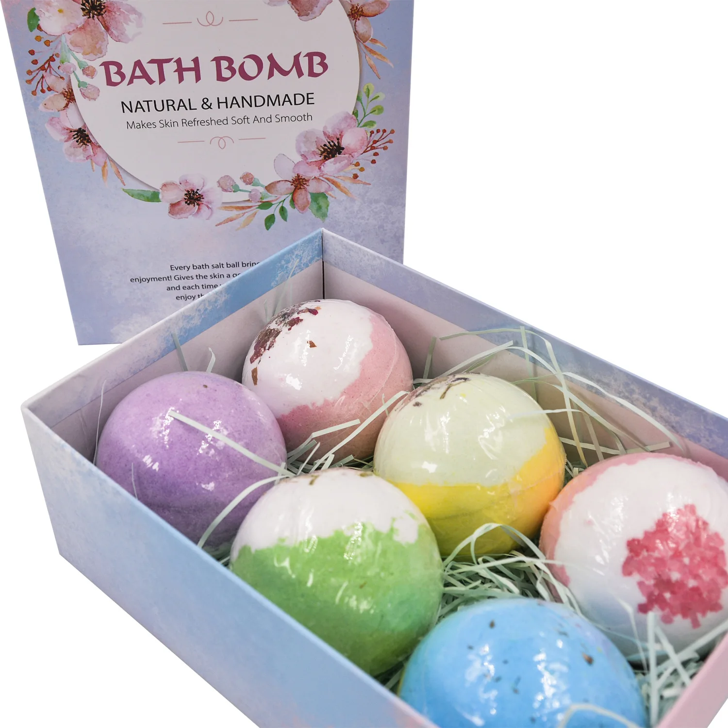 custom colorful wholesale luxury kids natural bathbomb gift setherbal hemp vegan mini fizzy bath bombs