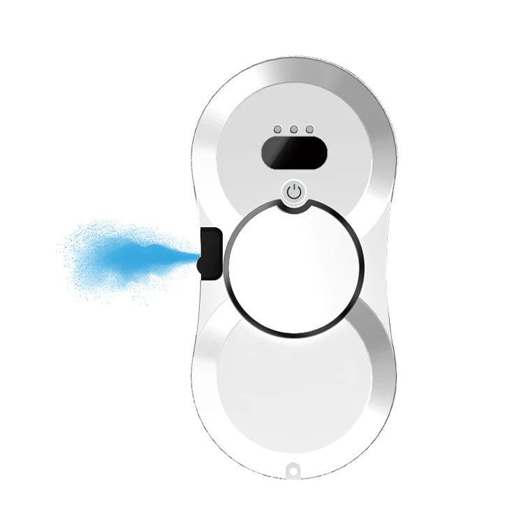 Automatic Smart Window Cleaner Robot W17S Auto Water Spray Room Window Cleaning Robot Remote Control Robot Window Washer