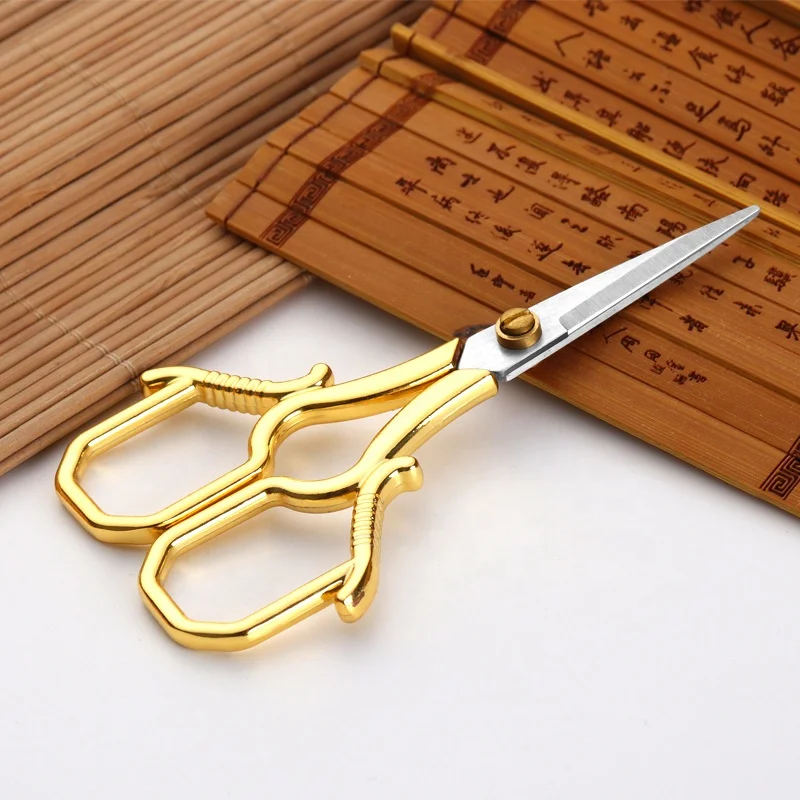 Profession quality vintage scissors stainless steel beauty embroidery scissors vintage