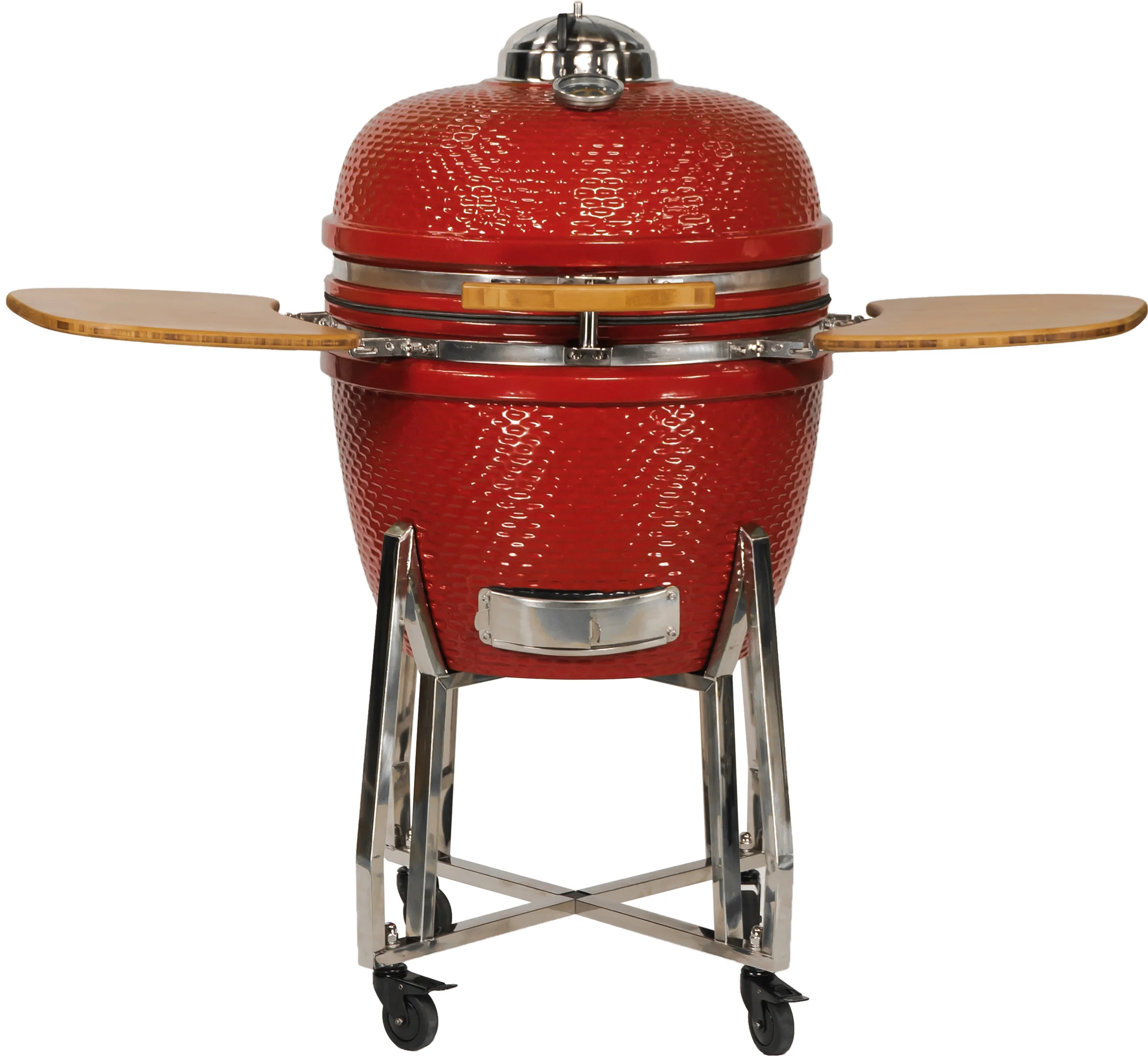 22 INCH  OUTDOOR KAMADO BBQ GRILL CHARCOAL CERAMIC PIZZA OVEN NEW ARRIVED