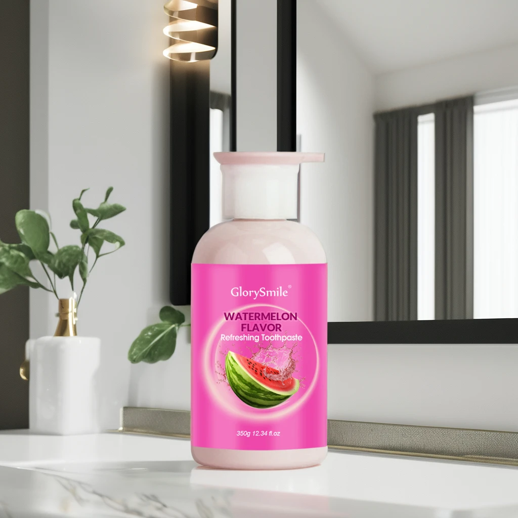 Private Logo Toothpaste 350g Flavor Fresh Breath Bottle Toothpaste For Smoker hydroxyapatite toothpaste